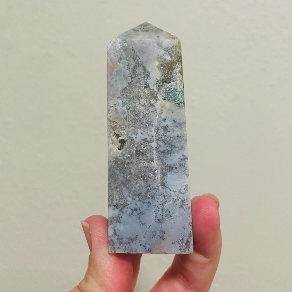Pink moss agate - Picture 3 of 11